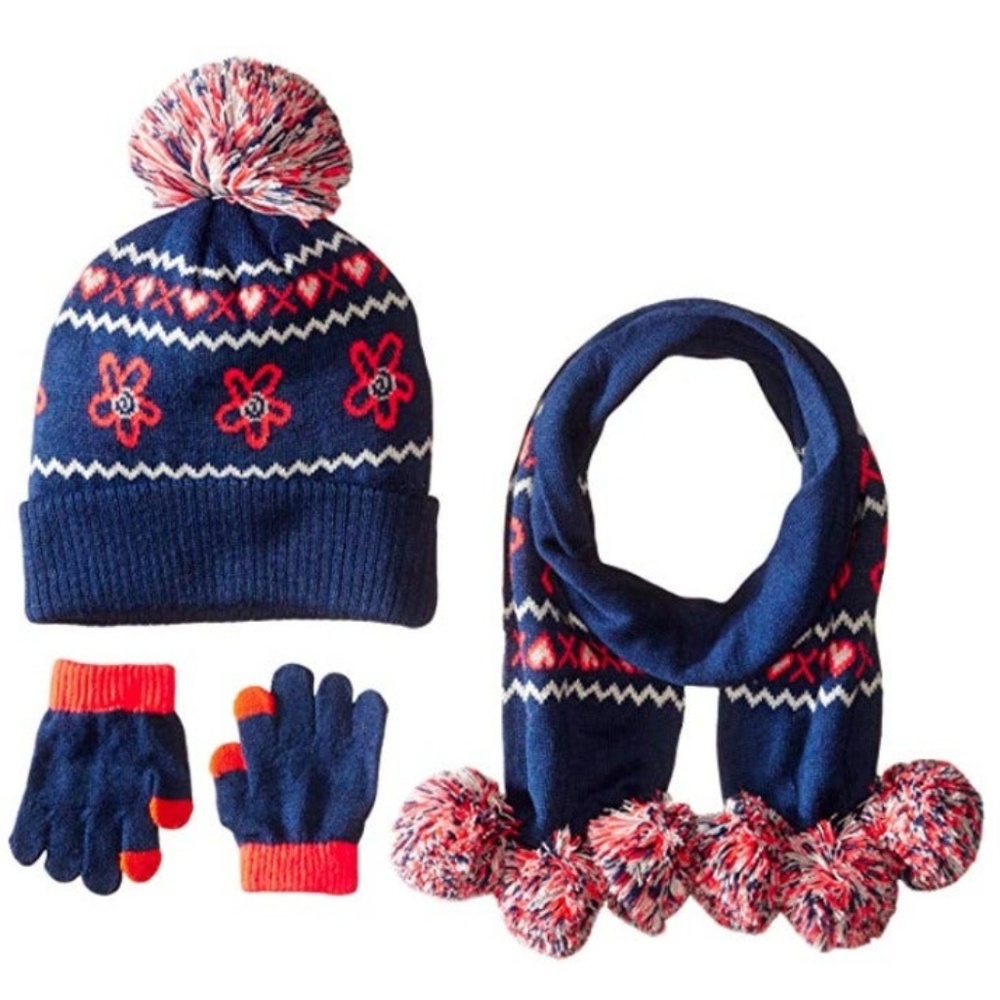 Pink Platinum Toddler 3 Piece Winter Set - Picture 1 of 3